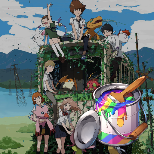 Digimon Background Skin