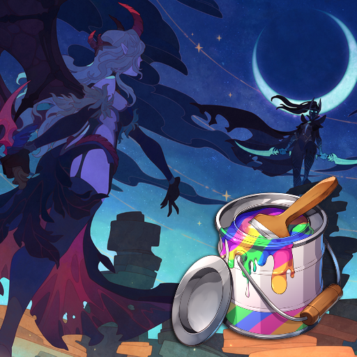 Dota 2 QoP vs PA Background Skin